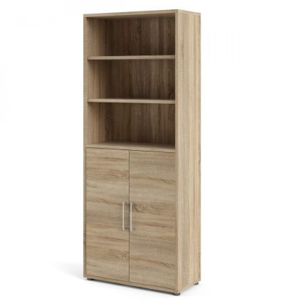 Skříň Modulo 89 x 40 x 221,5 cm, dveře dřevo, dub sonoma
