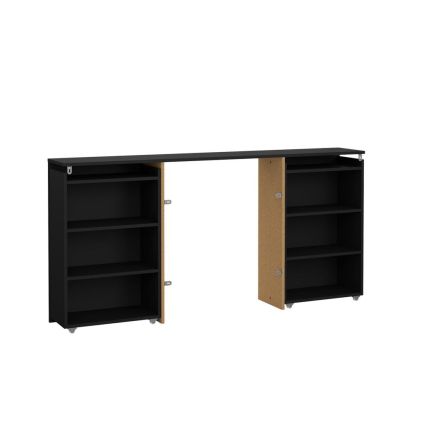 Úložné čelo postele Simplicity 165 cm, černý mat