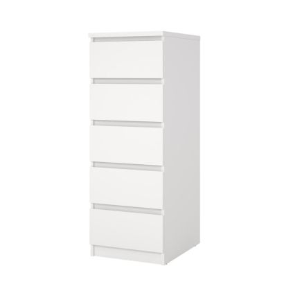 Komoda Simplicity 40 x 50 x 111,5 cm, bílá