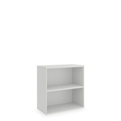 Nízká skříň SimpleOffice 80 x 40 x 80 cm, bílá