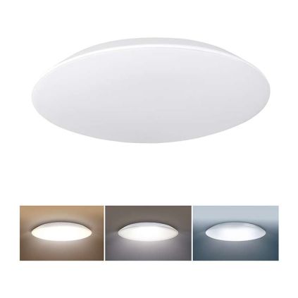 LED stropní světlo odolné vůči vlhkosti WO822 - průměr 23 cm, bílá