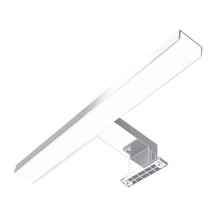 LED koupelnové osvětlení 3v1 WO827, 40 cm, stříbrná