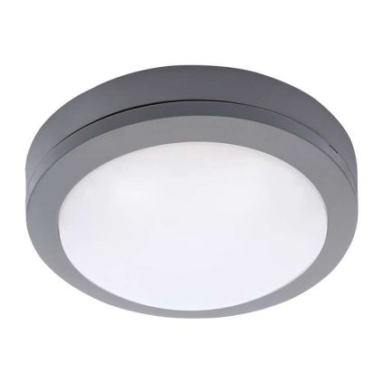 LED venkovní světlo WO746 Siena - kruh 17 cm, šedá