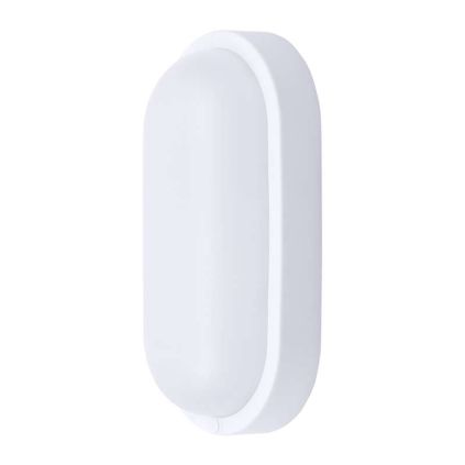 LED venkovní světlo WO749 - ovál 26 x 13,5 cm, bílá