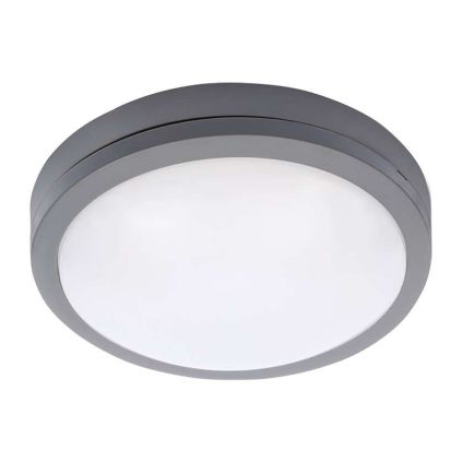 LED venkovní světlo WO781 Siena - kruh 23 cm, šedá