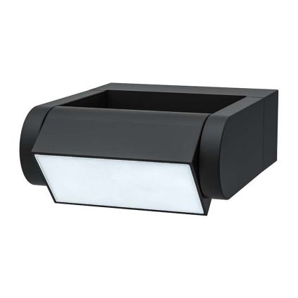 LED venkovní světlo WO808 Crotone náklopné, černá