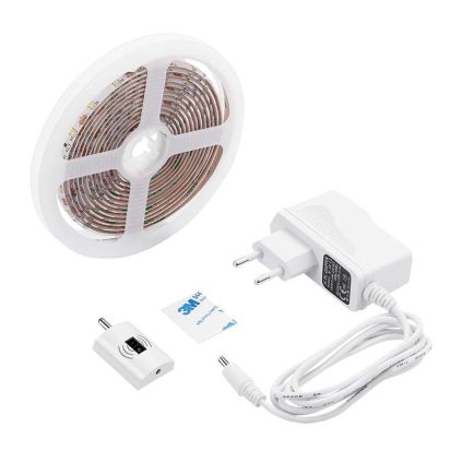 LED světelný pásek WM505 s bezdotykovým ovládáním, 3 m, bílá
