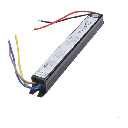 Napájecí zdroj z 230 V na 12 V pro LED osvětlení, 2A, 24W, IP65, šedá