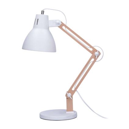 LED stolní lampička WO57 Falun, bílá