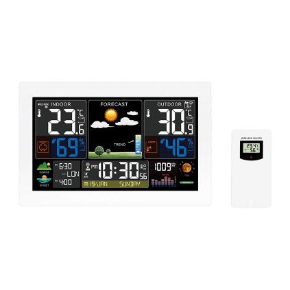 Meteostanice TE81 XL, bílá