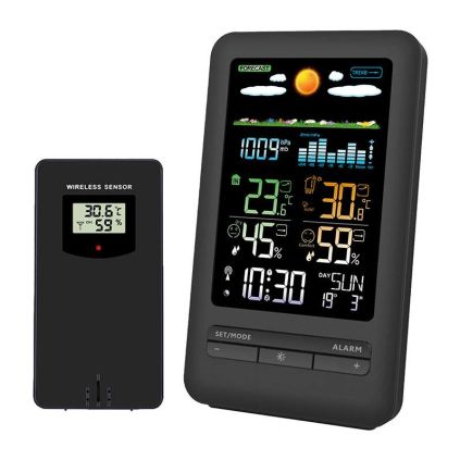 Meteostanice TE87, černá
