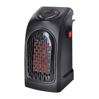 Teplovzdušný ventilátor KP09 350W, černá