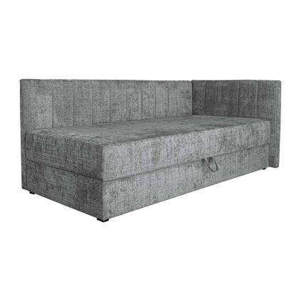 Postel Potamia 90 x 200 cm, šedá