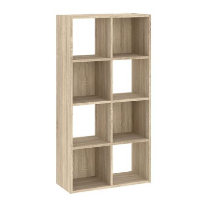 Regál Sinde 2x4, dub sonoma