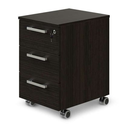 Mobilní kontejner TopOffice 40,8 x 50,4 cm, wenge