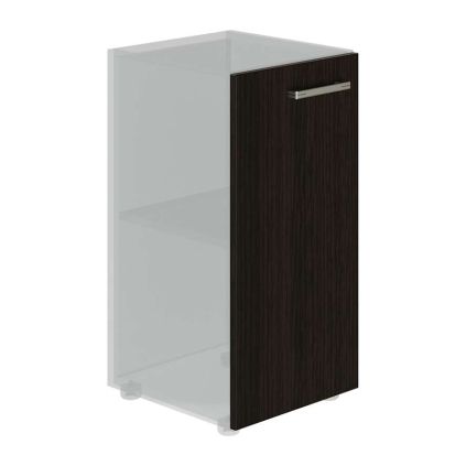 Dveře na skříň TopOffice 39,9 x 40,4 x 80 cm, levé, wenge