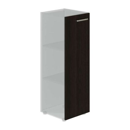Dveře na skříň TopOffice 39,9 x 40,4 x 119,5 cm, levé, wenge