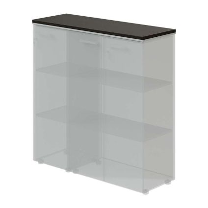 Horní obkladová deska TopOffice pro širokou a úzkou skříň, wenge