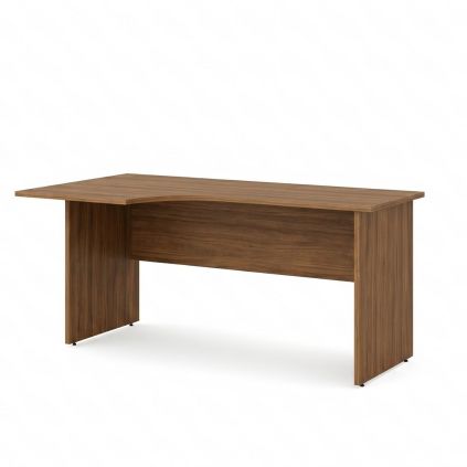 Ergonomický stůl Impress 160 x 90 cm, levý, ořech dijon