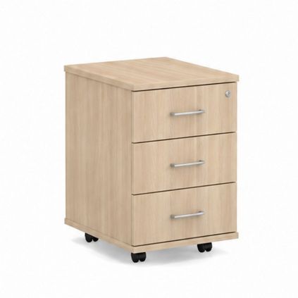 Kontejner Impress 40,6 x 50,1 cm - 3 zásuvky, akát světlý