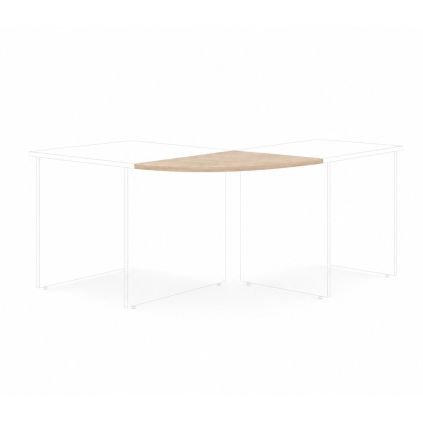 Propojovací prvek Impress 80 x 60 cm, akát světlý