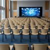 Konferenční židle Design - černé nohy, žlutá