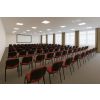 Konferenční židle Viva, černé nohy, červená