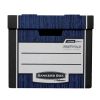 Archivační kontejner Fellowes Bankers Box Woodgrain 2 ks/bal, modrá