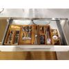 Organizér Compactor Bamboo Box, 30 x 15 x 6,35 cm, přírodní dřevo