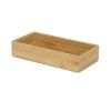 Organizér Compactor Bamboo Box, 30 x 15 x 6,35 cm, přírodní dřevo