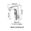 Automatická baterie Donner AutoFlow 02, chromovaná