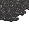 Dlažba FitFlo SF1050 47,8 x 47,8 x 0,8 cm - okraj, červená / bílá