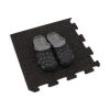 Dlažba FitFlo SF1050 47,8 x 47,8 x 0,8 cm - roh, červená