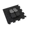 Dlažba FitFlo SF1050 95,6 x 95,6 x 1,6 cm - roh, šedá