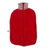 Termofor Hugo Frosch Classic v obalu z bio bavlny, 2 l, červená