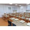 Učitelská katedra s 1 šuplíkem, světle modrá - ral 5015