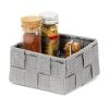 Úložný organizér Compactor TEX 12 x 12 x 7 cm, šedá
