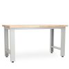 Dílenský stůl Solid OAK-00, 150 cm, dub