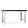 Dílenský stůl Solid MDF-00, 150 cm, černá