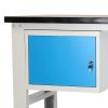 Dílenský stůl Solid MDF-10, 150 cm, závěsný box, černá