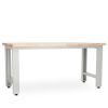 Dílenský stůl Solid OAK-00, 180 cm, dub