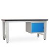 Dílenský stůl Solid MDF-01, 180 cm, závěsný box, černá