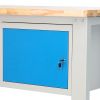 Dílenský stůl Solid OAK-01, 210 cm, závěsný box, dub