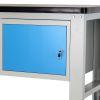 Dílenský stůl Solid MDF-41, 210 cm, 2 závěsné boxy, černá