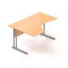 Ergonomický stůl Visio 140 x 100 cm, levý, buk