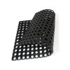 Gumová čisticí rohož Honeycomb 50 x 80 x 2,2 cm, černá