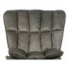 Křeslo Pelton, šedá