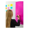 Elektrostatická popisovací fólie Symbioflipcharts 50 x 70 cm - 25 listů, růžová