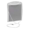 Visačka se šňůrkou IDPR M XL, 114 x 137 mm - 50 ks, čirá / šedá