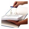 Archivační spona Fellowes, délka 100 mm - 50 ks, modrá